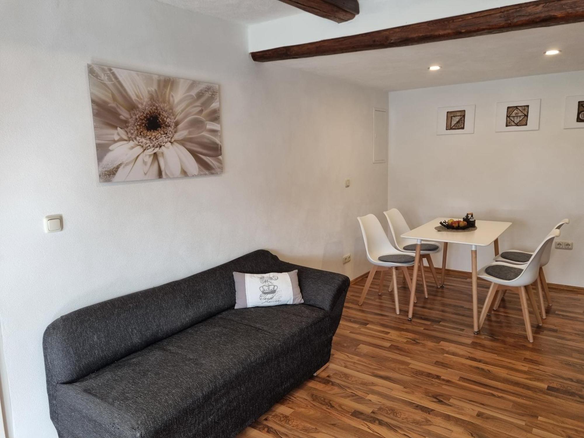 Ferienwohnung „Schau Ins Frankenland“ Burgpreppach ภายนอก รูปภาพ
