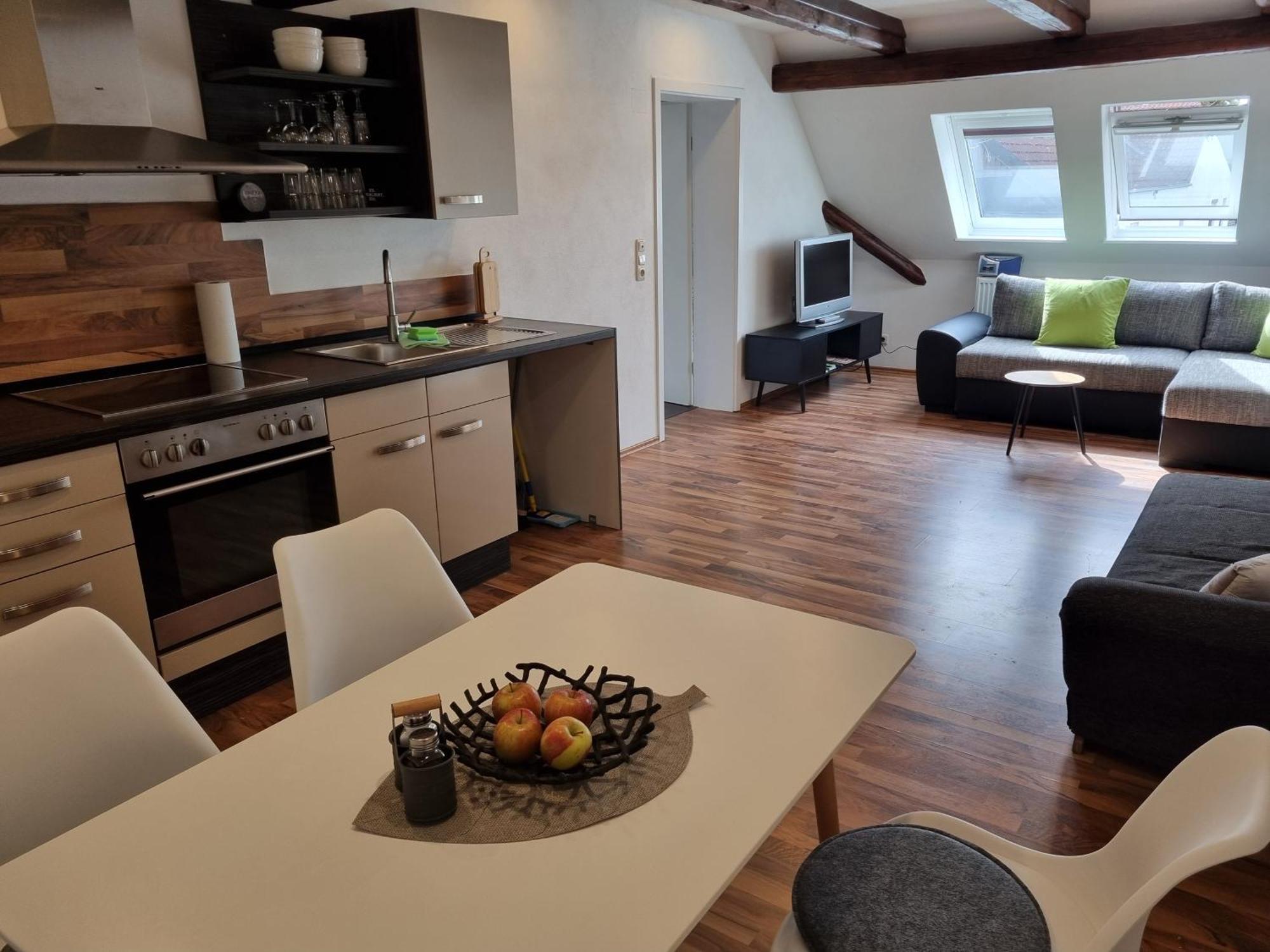 Ferienwohnung „Schau Ins Frankenland“ Burgpreppach ภายนอก รูปภาพ